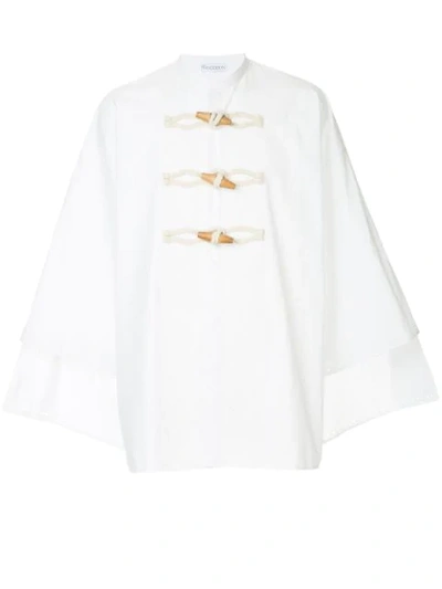 Shop Jw Anderson Kimono In White