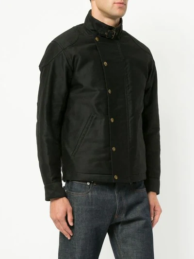 Shop Addict Clothes Japan Military Boa Jacket In Black