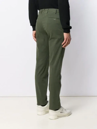 Shop Pt01 Classic Chinos In Green