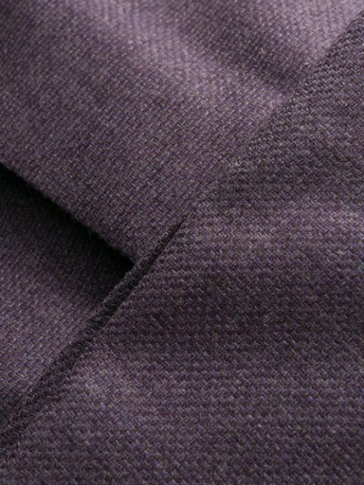 Shop Etro Slim-fit Blazer In Purple