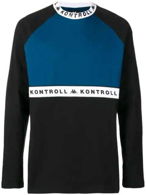 navy blue kappa shirt