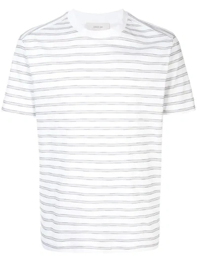 Shop Cerruti 1881 Striped Print T-shirt In White