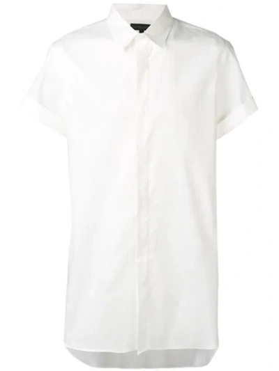 Shop Ann Demeulemeester Short In White