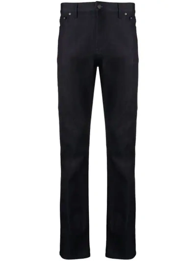 Shop Bottega Veneta Straight Leg Jeans In Blue