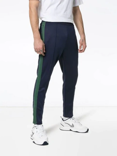 Shop Nike X Martine Rose Green And Blue Sweatpants