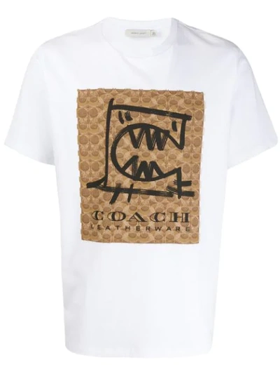 Shop Coach X Guang Yu Rexy T-shirt - White