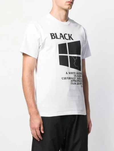 Shop Perks And Mini Black Window T-shirt - White