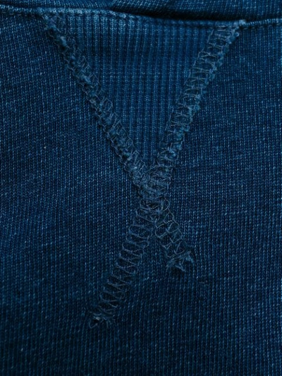 Shop John Varvatos Loose-fit Hoodie In Blue