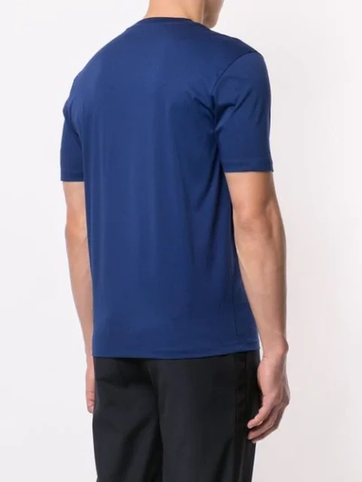 Shop D'urban Printed T-shirt In Blue