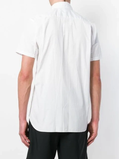 Shop Comme Des Garçons Shirt Short Sleeve Shirt In White