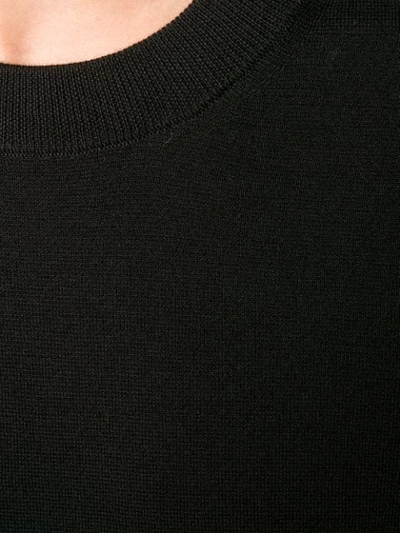 Shop Joseph Fine Knit Sweater In Black
