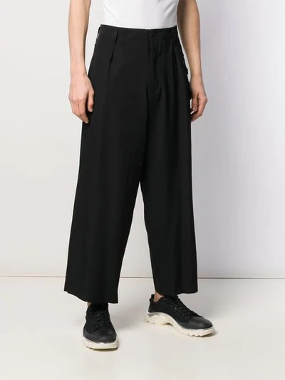 Shop Yohji Yamamoto Drop In Black