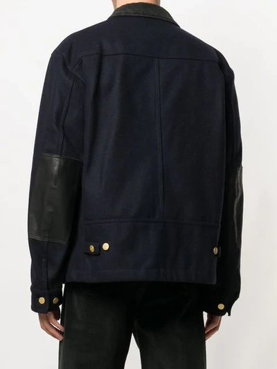 Shop Junya Watanabe Comme Des Garçons Man X Carhartt Reflector Jacket In 1