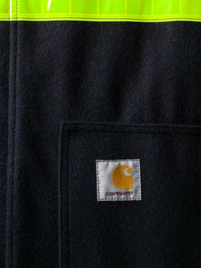 Shop Junya Watanabe Comme Des Garçons Man X Carhartt Reflector Jacket In 1