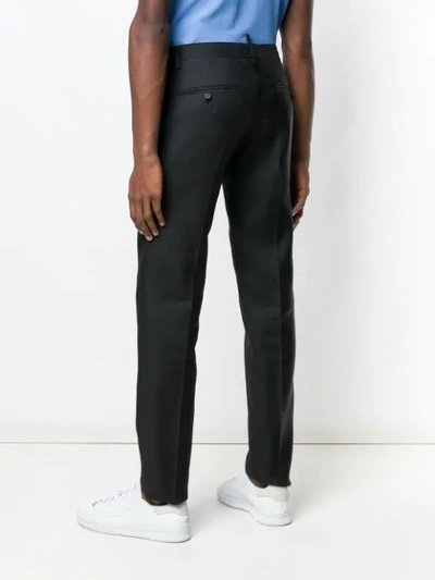 Shop Dsquared2 Tailored Trousers In Black