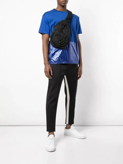Moncler Hybrid T In Blue