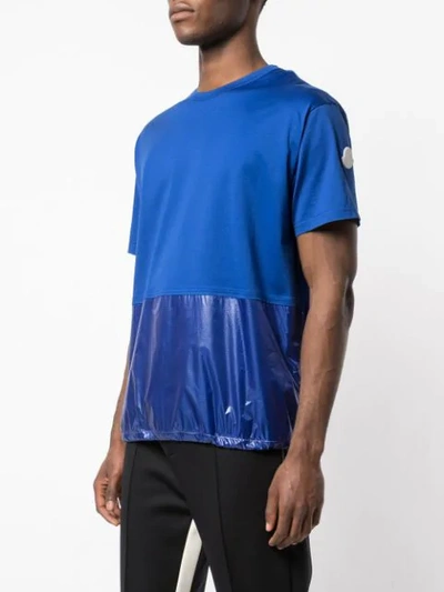 Moncler Hybrid T In Blue