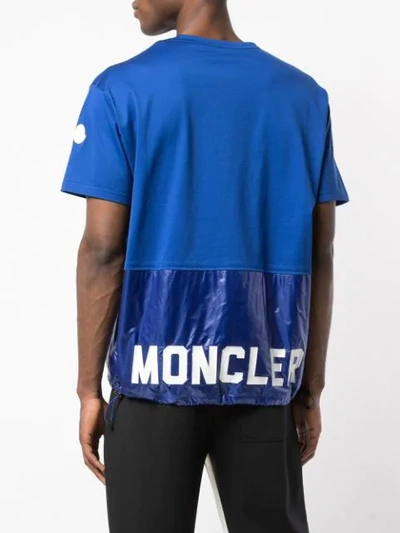 Moncler Hybrid T In Blue