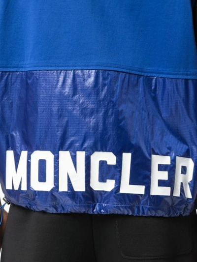 Moncler Hybrid T In Blue