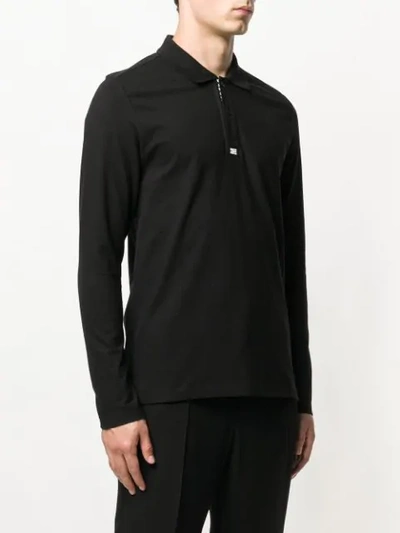 Shop Dirk Bikkembergs Polo Shirt - Black
