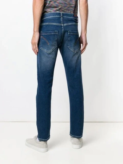 Shop Dondup Straight-leg Jeans In Blue