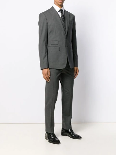 Shop Dsquared2 Two-piece Suit In 860 Grey