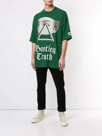 Shop Undercover Oversized T In Green