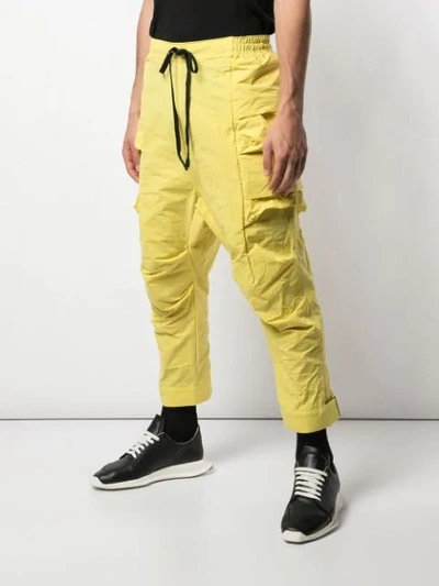Shop The Viridi-anne Tapered-jogginghose In Yellow
