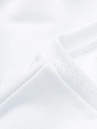Shop Iceberg Logo Print Sweatshirt In White