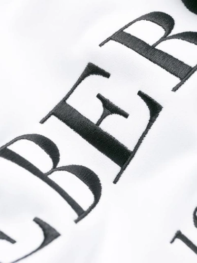 Shop Iceberg Logo Print Sweatshirt In White