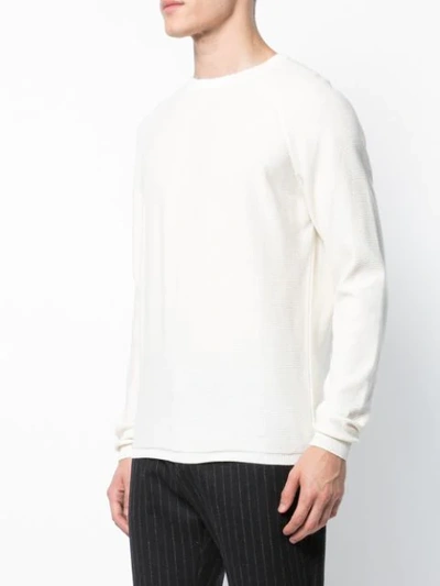 Shop Homecore Iris Knitted Jumper In White