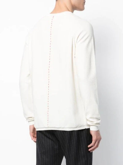Shop Homecore Iris Knitted Jumper In White