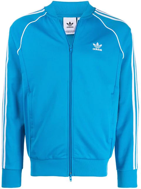 blue tracksuit top