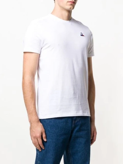 Shop Le Coq Sportif Perfectly Fitted T-shirt - White