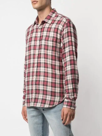 Shop Alex Mill Spring Plaid Double Gauze Shirt In Red