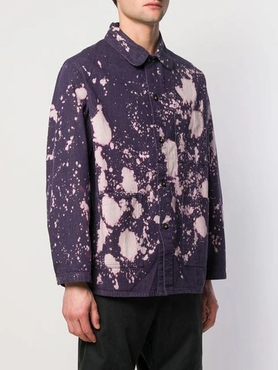 Needles Bleach-Splattered Denim Jacket-