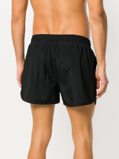 Shop Ami Alexandre Mattiussi Classic Swim Shorts In Black