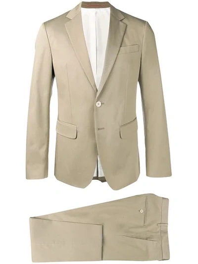 Shop Dsquared2 Two Piece Suit In Neutrals