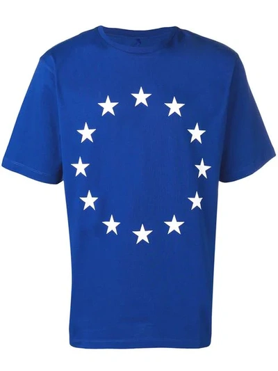 Shop Etudes Studio Wonder Europa T-shirt In Blue