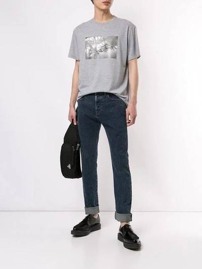 Shop N°21 Photo Print T-shirt In Grey