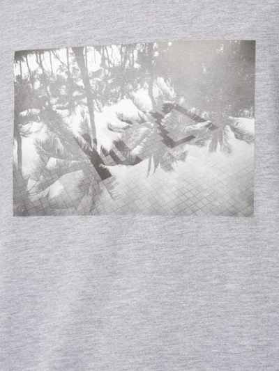 Nº21 PHOTO PRINT T-SHIRT - 灰色