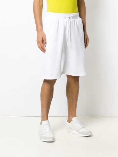 Shop Fila Track Shorts In White