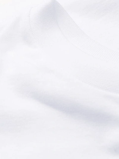 Shop Emporio Armani Logo Print T-shirt - White
