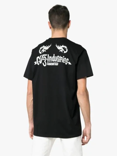 Shop Givenchy Tribal Tarius Print T-shirt In Black