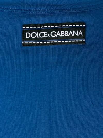 Shop Dolce & Gabbana V In Blue
