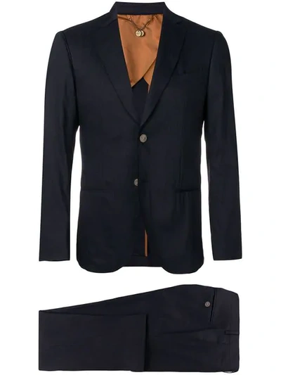 Shop Maurizio Miri Christian Two-piece Suit In Blue