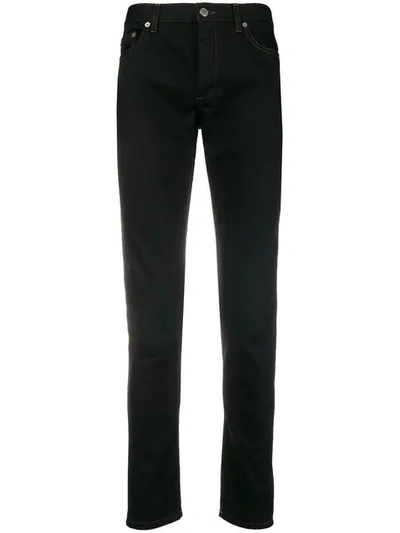 Shop Givenchy Extra Slim Fit Denim Jeans In Black