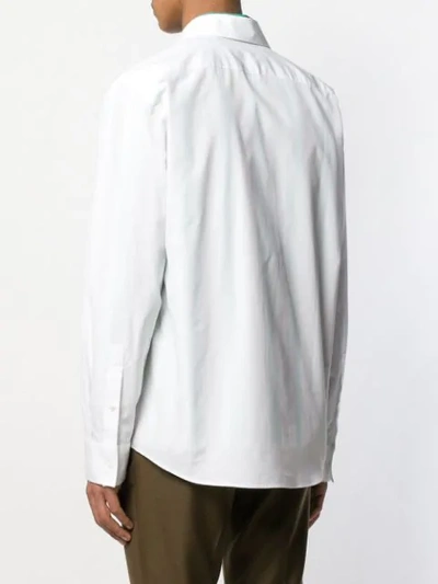 Shop Marni Double Layer Shirt In White