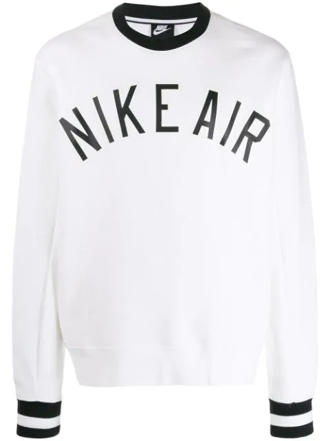 nike air white sweatshirt