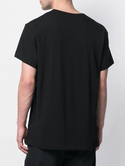 Shop Yohji Yamamoto Oversized Crewneck T In Black